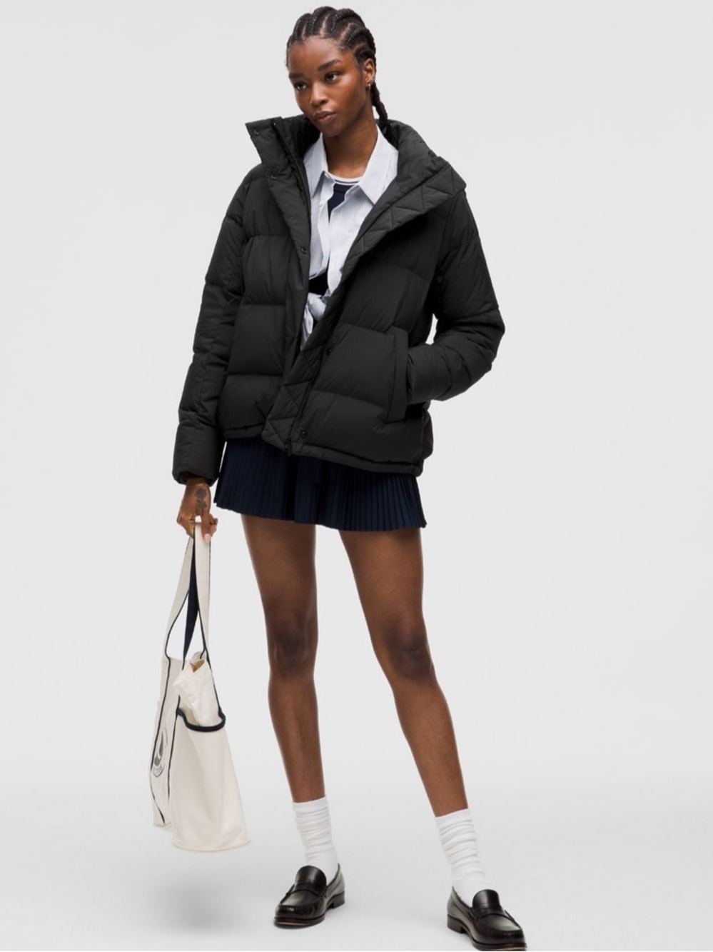 Lululemon Wunder Puff 600 Down Jacket Sz 8 Black NWT